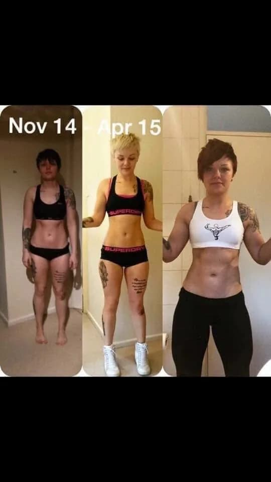 Before/after transformation 17