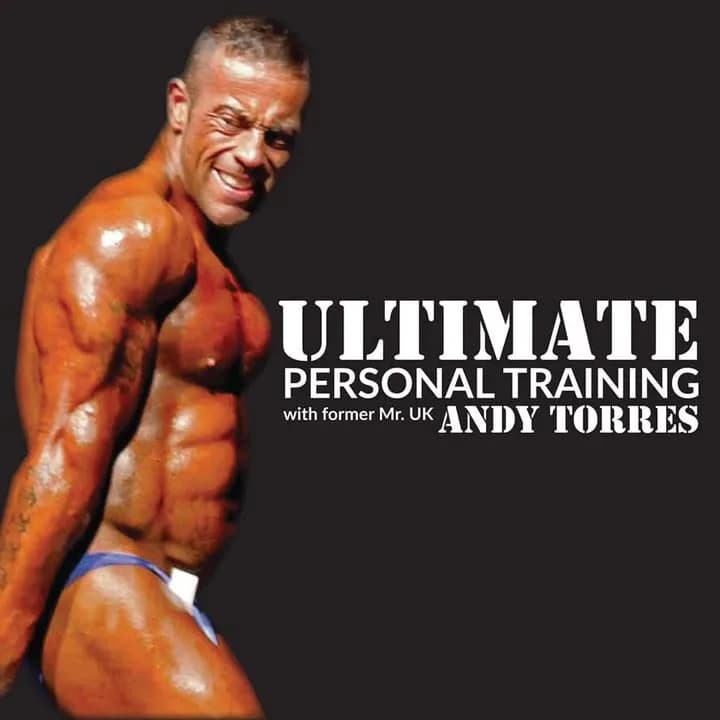 Portrait of online coach Andy Torres, former Mr UK Champion bodybuilder